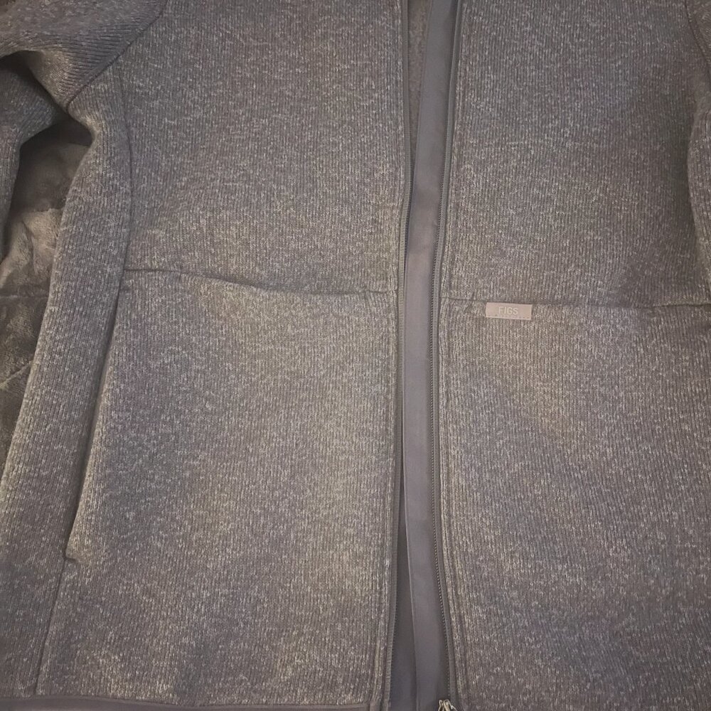 Figs OnShift Sweater Knit (Heather Gray)